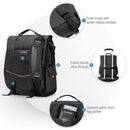 EVERKI Urbanite Messenger Bag 14.1'' ,Checkpoint friendly design. Felt-lined iPad/tablet pocket, Two-way adjustable shoulder strap - Office Connect 2018