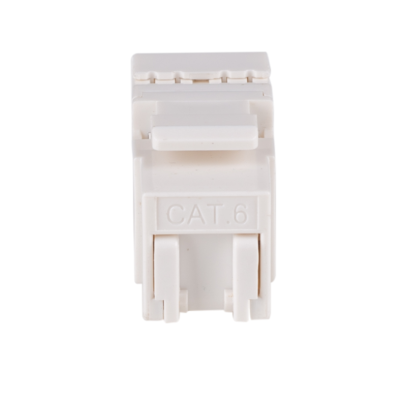 DYNAMIX Cat6 Keystone Shuttered 180 RJ45 Jack. Suitable for Open Keystone Plates Only - NOT face plate adapter clips - Office Connect 2018