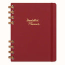 Moleskine Spiral Undated Planner HC XL Crush Cherry - Office Connect 2018
