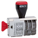 Colop Stamp Dater Band 04000WD 4mm Date And 12 Textplates - Office Connect 2018