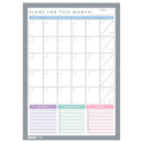 Ledah Pastels Monthly Desk Planner A4 20 Sheets - Office Connect 2018