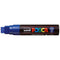 Uni Posca Marker 15.0mm Extra-Broad Chisel Blue PC-17K - Office Connect 2018