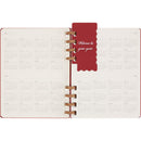 Moleskine Spiral Undated Planner HC XL Crush Cherry - Office Connect 2018