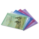 Rapesco ECO Popper Wallet A4 Assorted Pack 5 - Office Connect 2018
