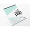 Silvine Tinted Refill Pad A4 8mm Lined with Margin 100 Pages Blue - Office Connect 2018
