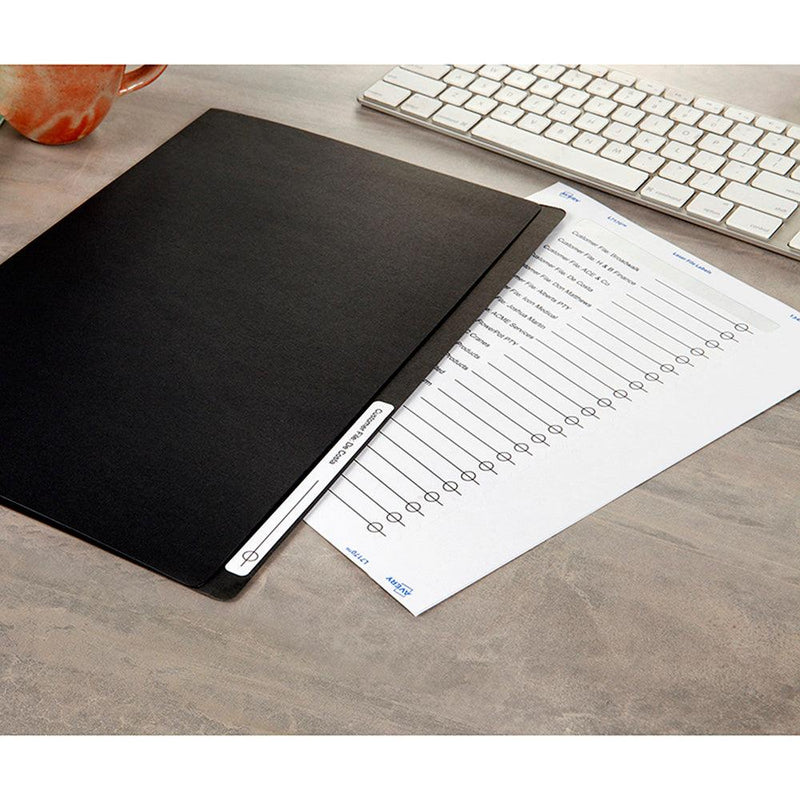 Avery File Folder Black 250gsm Foolscap Pack 10 - Office Connect 2018