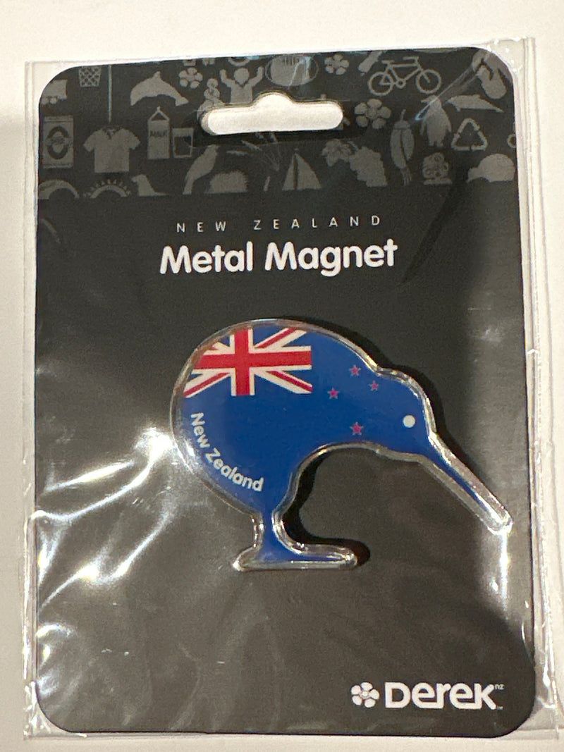 Kiwi Metal Bird Magnet