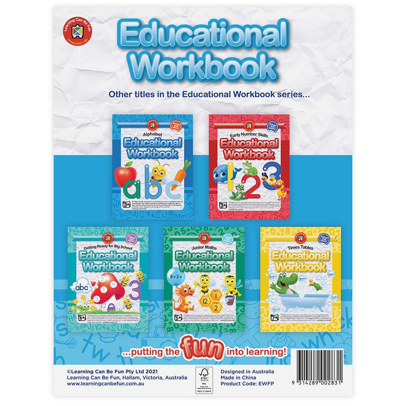 LCBF Educational Workbook Fun With Phonics - Office Connect 2018