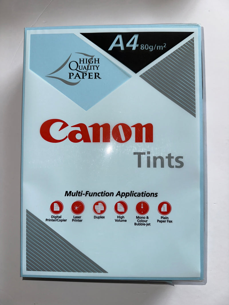 Canon Tints A4 Paper (80 GSM, 500 Sheets) - Available in Various Colors