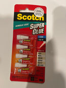 Scotch single use superglue . - Office Connect 2018