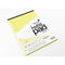 Silvine Tinted Refill Pad A4 8mm Lined with Margin 100 Pages Yellow - Office Connect 2018