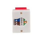 DYNAMIX Cat6 RED Keystone RJ45 Jack for 110 Face Plate T568A/T568B Wiring. 180 Slimline Jack. - Office Connect 2018