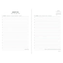 Letts of London Diary Conscious A5 Day to Page Rosewater Even Year - Office Connect 2018
