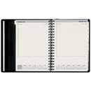Collins Portfolio Day To Page Diary Wiro Tabbed Black Even Year - Office Connect 2018