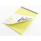 Silvine Tinted Refill Pad A4 8mm Lined with Margin 100 Pages Yellow - Office Connect 2018