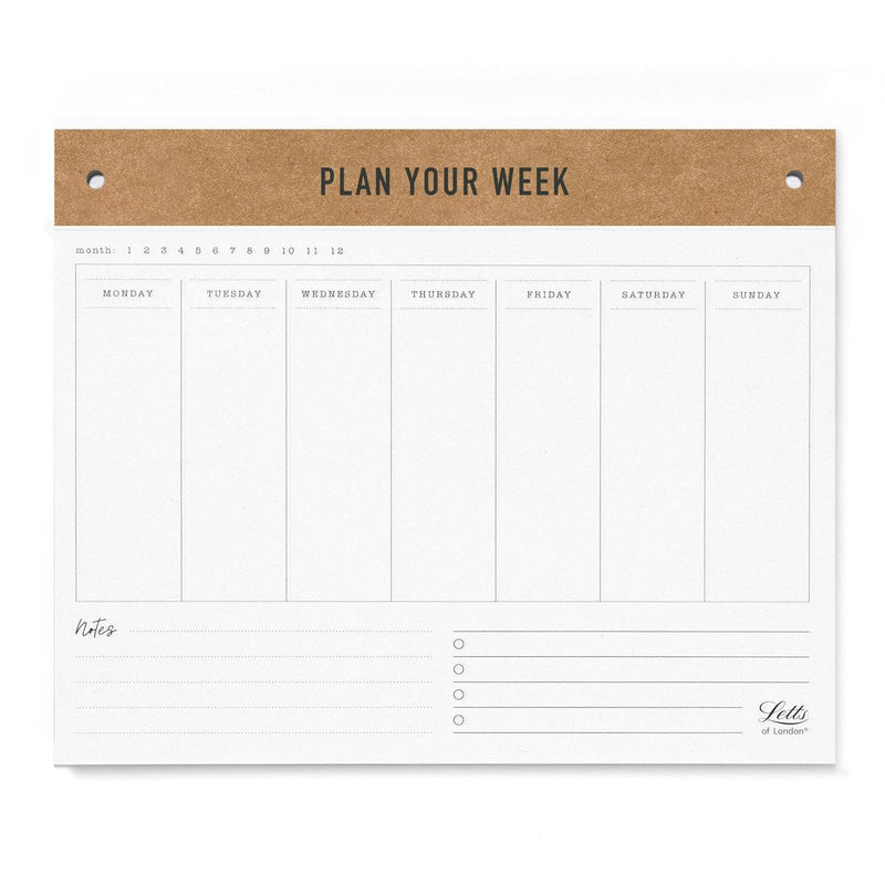 Letts Conscious Weekly Planner Refill - Office Connect 2018