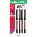 Uni Eye 1.0mm Broad Capped Assorted Hangsell Pk4 - Office Connect 2018