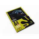 Artgecko Pro Toned Sketchpad A4 40 Sheets 200gsm Black Card - Office Connect 2018