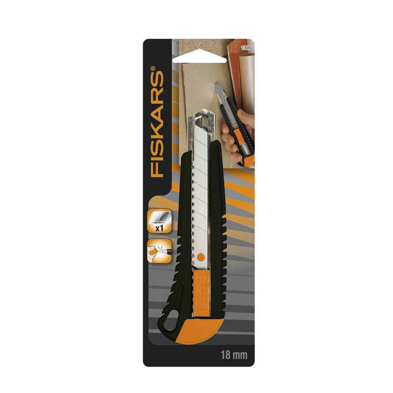 Fiskars Straight Cutting Knife 18mm - Office Connect 2018