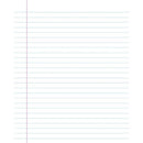 Warwick School Pad 9I5 9mm Ruled 36 Leaf 255 X 205mm - Office Connect 2018