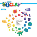 Amos i-Clay Modelling Clay Kit 18g x 6 pieces with Modelling Tools - Office Connect 2018