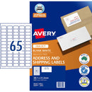 Avery Label J8651-50 Inkjet 65up 50 Sheets 38x21mm - Office Connect 2018