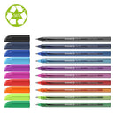 Schneider Ballpoint Pen Vizz Medium Assorted Wallet 10 pieces - Office Connect 2018