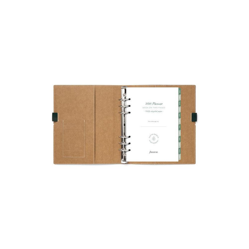 Filofax Eco Essential A5 Organiser Dark Walnut - Office Connect 2018