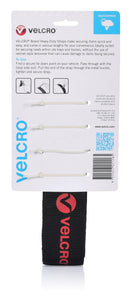 VELCRO Heavy Duty 3m x 50mm Tie Down Strap. Secure & Hold up to 100kgs. Safe and Reliable way to Secure load while in Transit. Easy Pass Through Strap with the Loop Side Out. Black Colour - Office Connect 2018