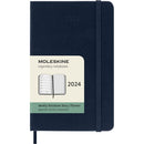 Moleskine Diary 12 Month Weekly + Notes HC Pocket Sapphire Blue - Office Connect 2018