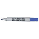Warwick Whiteboard Marker Blue Chisel Tip Box 12 - Office Connect 2018