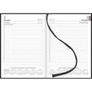 Milford Windsor A51 Day To Page Diary Black Even Year - Office Connect 2018