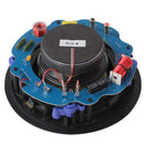 LUMI AUDIO 6.5'' 2-Way Frameless Ceiling Speaker. RMS 60W, Frequency Response: 60Hz-20KHz, Impedance: 8 ohm. Includes Grille. Overall Dimensions 234 (R) x 87mm. Sold Individually - Office Connect 2018