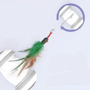 Interactive Cat Toy With Interchangeable Heads  Pet Feather Toys - Office Connect 2018