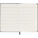 Moleskine Diary 12 Month Weekly + Notes HC Pocket Sapphire Blue - Office Connect 2018
