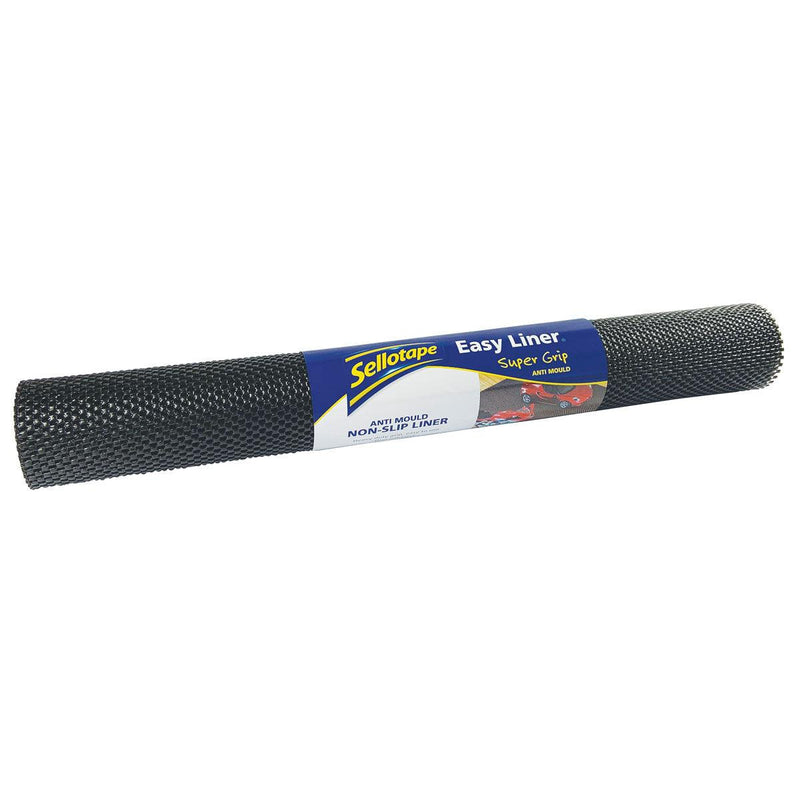 Sellotape Easy Liner Super Grip Black 508mm x 1820mm - Office Connect 2018