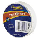 Sellotape 1720W Insulation White 18mmx20m - Office Connect 2018