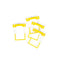 Avery Clip File Fastener Yellow 100 Pack - Office Connect 2018
