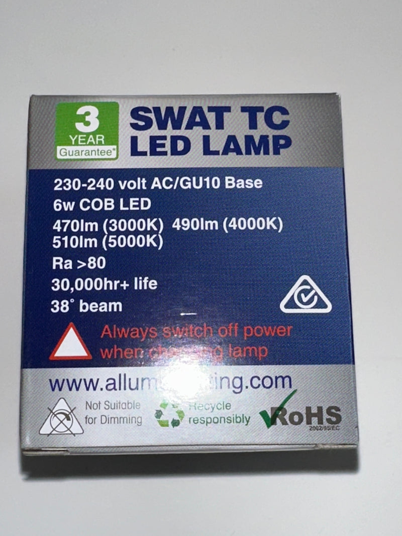 Allume SWAT TC LED Lamp - 6W GU10 Base - Office Connect 2018