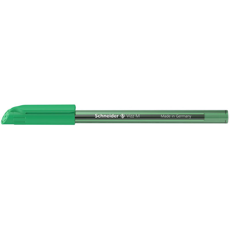 Schneider Ballpoint Pen Vizz Medium Green  - Office Connect 2018