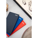 Letts of London Diary Principal Slim Week to View English Blue Even Year - Office Connect 2018