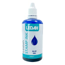 Ledah Stamp Ink 100ml Blue - Office Connect 2018