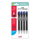 Uni Jetstream 1.0mm Medium Retractable Blue Hangsell Pk4 - Office Connect 2018