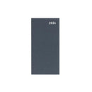 Letts of London Diary Principal Slim Week to View English Grey Even Year - Office Connect 2018
