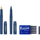 Moleskine Kaweco Ballpoint + Fountain Pen Set Blue - Office Connect 2018