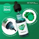 Octopus Fluids Alcohol Ink Emerald Green 30ml - Office Connect 2018