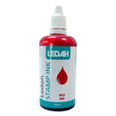 Ledah Stamp Ink 100ml Red - Office Connect 2018