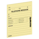 Olympic Pad Telephone Message Yellow 115x99mm 50 Leaf - Office Connect 2018