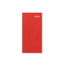 Letts of London Diary Principal Slim Week to View English Red Even Year - Office Connect 2018