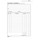 Collins Tax Invoice A5/50DLh Duplicate No Carbon Required top binding - Office Connect 2018